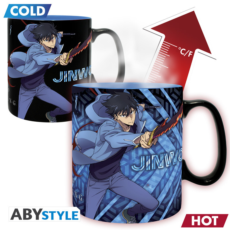 Taza Térmica Solo Leveling Jinwoo & Igris
