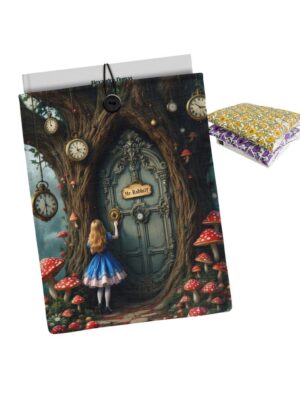 Funda Porta Libros Alicia