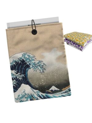 Funda Porta Libros Ola Hokusai