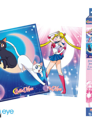 Set 2 pósters Sailor Moon (52 x 38cm)