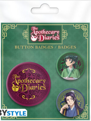 Pack 3 chapas Los Diarios de la Boticaria